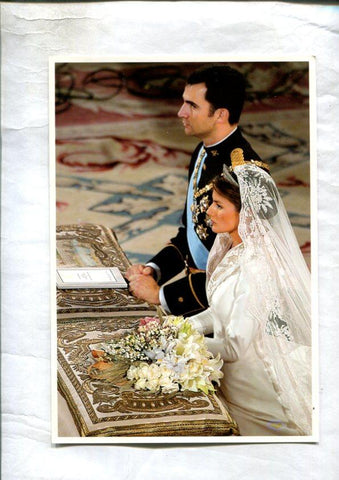 Foto numerada 15 de la boda del Principe Felipe realizada por la revista Pronto