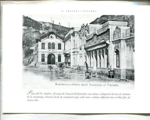 El Tibidabo de Barcelona: imagtes i records, paginadas 16 y 17