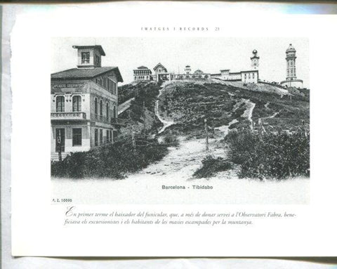 El Tibidabo de Barcelona: imagtes i records, paginadas 24 y 25
