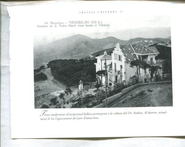 El Tibidabo de Barcelona: imagtes i records, paginadas 26 y 27