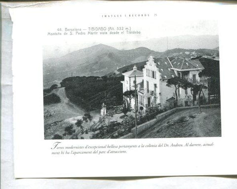 El Tibidabo de Barcelona: imagtes i records, paginadas 26 y 27