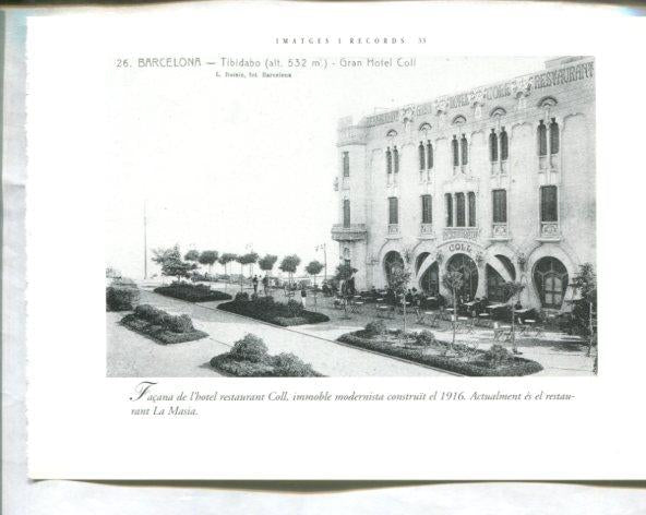 El Tibidabo de Barcelona: imagtes i records, paginadas 33 y 34