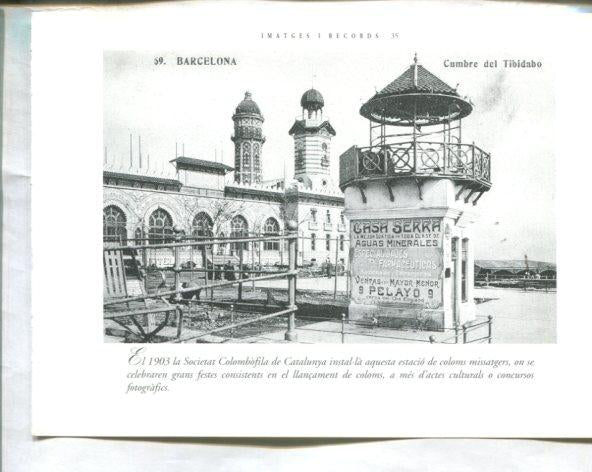 El Tibidabo de Barcelona: imagtes i records, paginadas 35 y 36