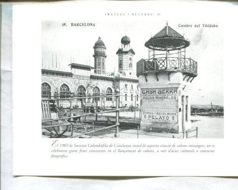 El Tibidabo de Barcelona: imagtes i records, paginadas 35 y 36