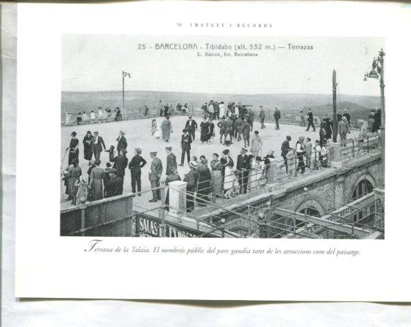 El Tibidabo de Barcelona: imagtes i records, paginadas 53 y 54