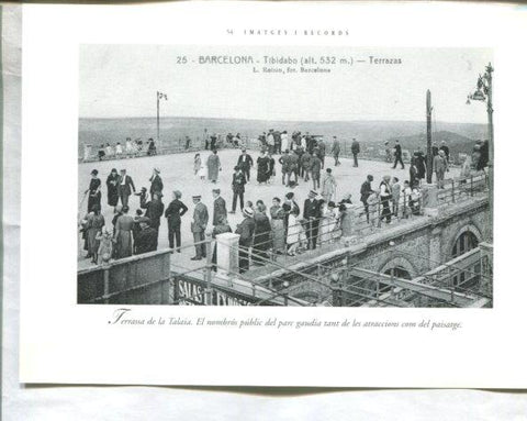 El Tibidabo de Barcelona: imagtes i records, paginadas 53 y 54