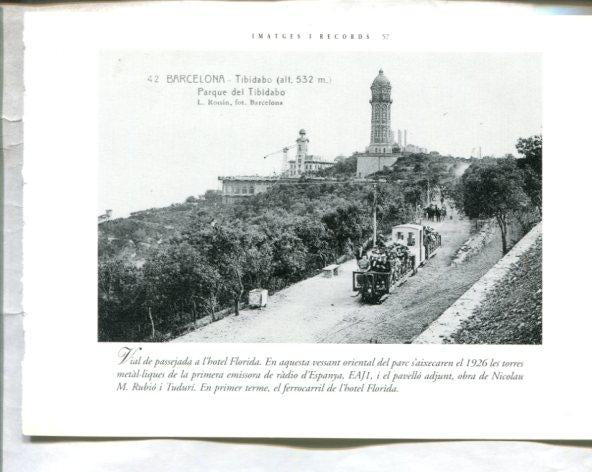 El Tibidabo de Barcelona: imagtes i records, paginadas 57 y 58
