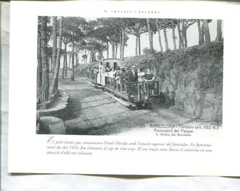 El Tibidabo de Barcelona: imagtes i records, paginadas 57 y 58