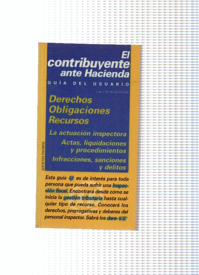 Coleccion guias U: El contribuyente ante Hacienda