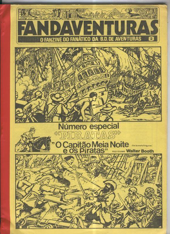 Fanzine: Fandaventuras numero especial: Piratas o Capitao Meia Noite e os Piratas