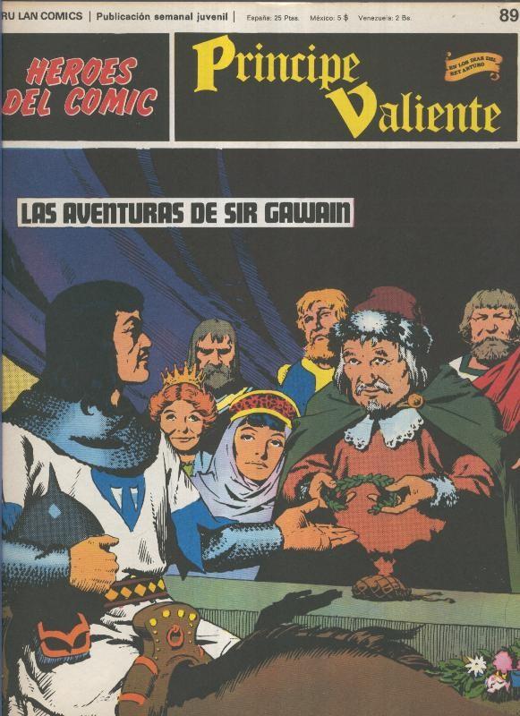 El Principe Valiente Numero 89: Las aventuras de Sir Gawain (numerado 01 en trasera)