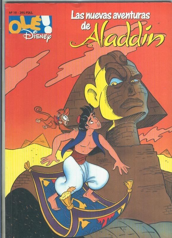Ole Disney portada en relieve numero 19: Las nuevas aventuras de Aladdin