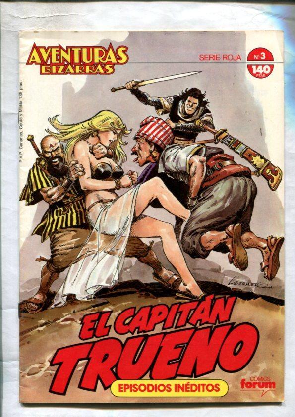 Revista Aventuras Bizarras: El Capitan Trueno numero 03