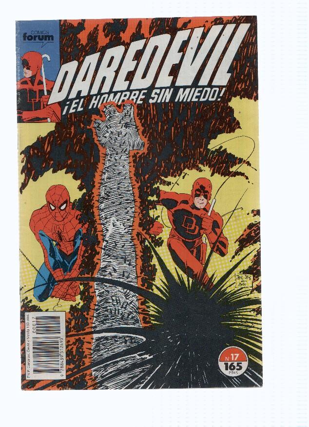 DAREDEVIL, Volumen 2, Numero 17: Corazon Negro (Forum 1988)