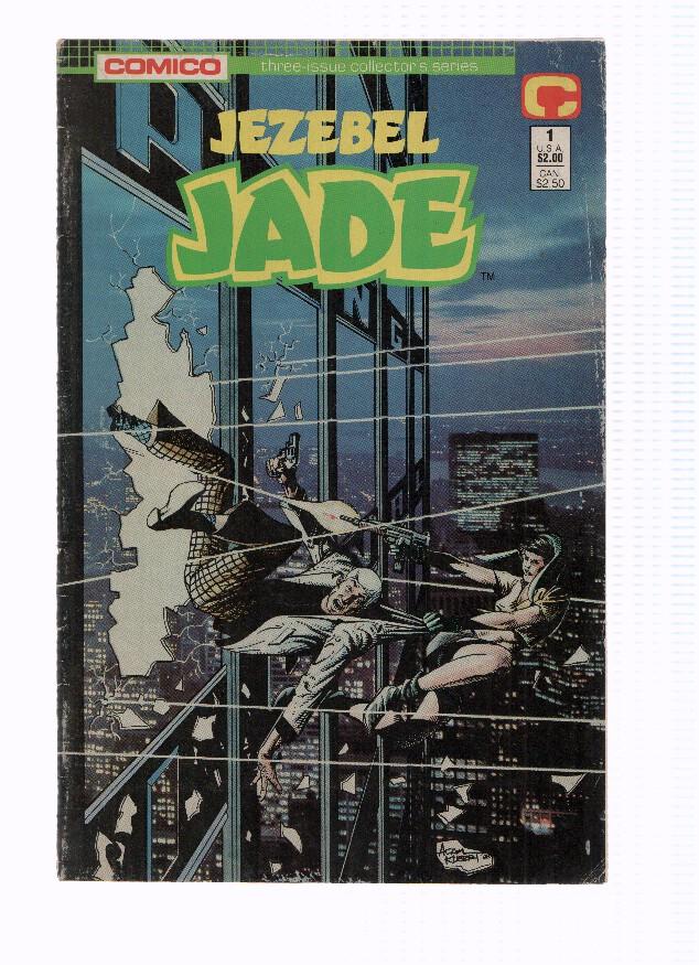 JEZEBEL JADE, Volumen 01, Numero 01 de 03:  la cubierta esta suelta