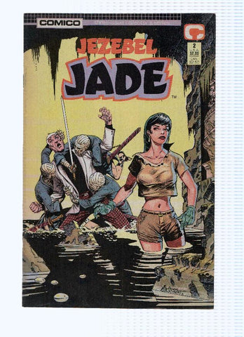 JEZEBEL JADE, Volumen 01, Numero 02 de 03:  Into the Maze (Comico 1988)