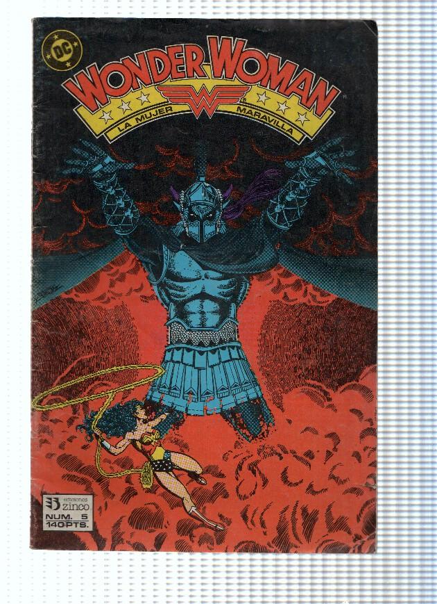 WONDER WOMAN, Volumen 01, Numero 05: El Juego del Poder (Zinco 1988)