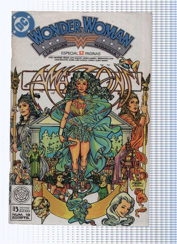 WONDER WOMAN, Volumen 01, Numero 18: Amazons (Zinco 1988)