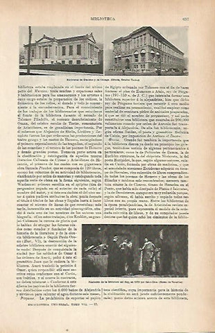 LAMINA ESPASA 22233: Bibliotecas de Evaston y de Chicago