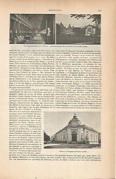LAMINA ESPASA 22236: Biblioteca del Trinity College en Dublin
