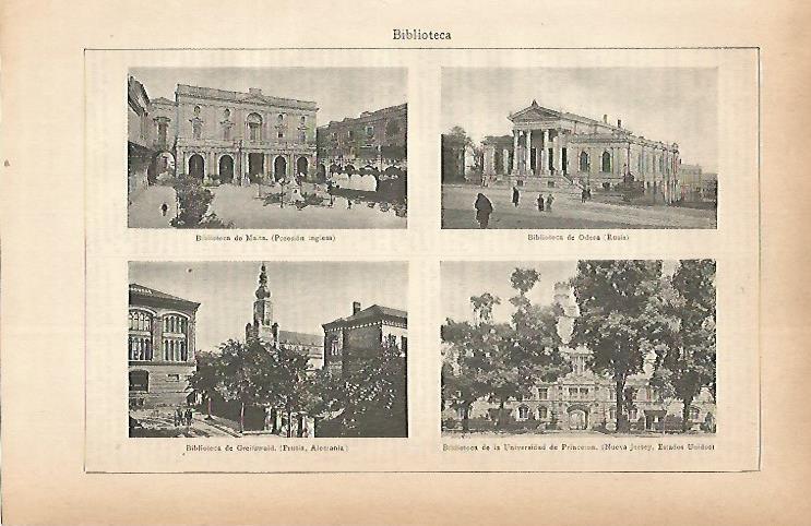 LAMINA ESPASA 22238: Biblioteca de Malta Odesa Princeton y Greifswald