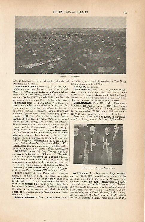 LAMINA ESPASA 22247: Vista de Bielefeld Alemania