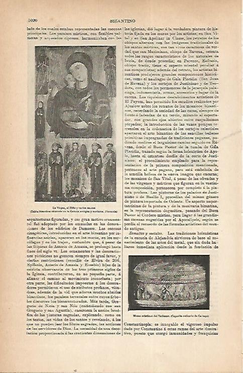 LAMINA ESPASA 22294: Tabla bizantina de Florencia