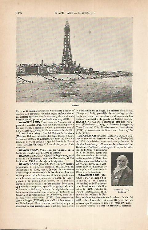 LAMINA ESPASA 22303: Blackpool