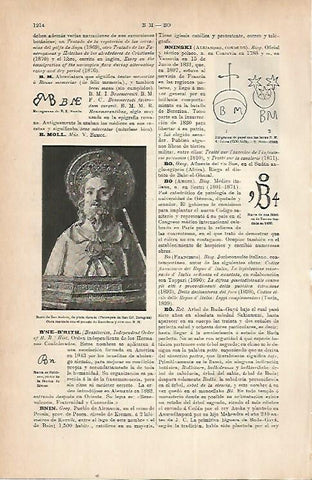 LAMINA ESPASA 22322: Busto de San Andres