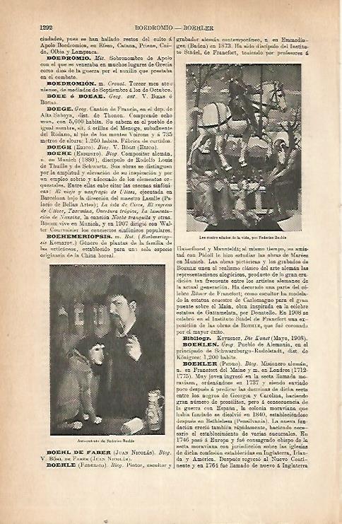 LAMINA ESPASA 22334: Las cuatro edades de la vida por F. Boehle
