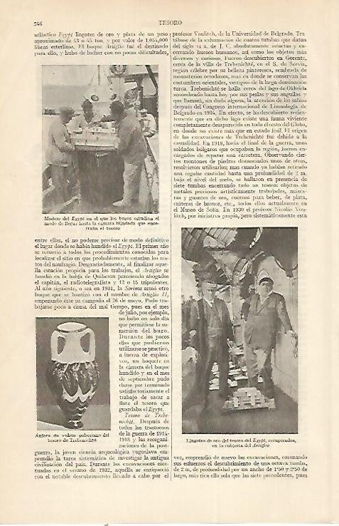 LAMINA ESPASA 22391:Tesoro del Egypt