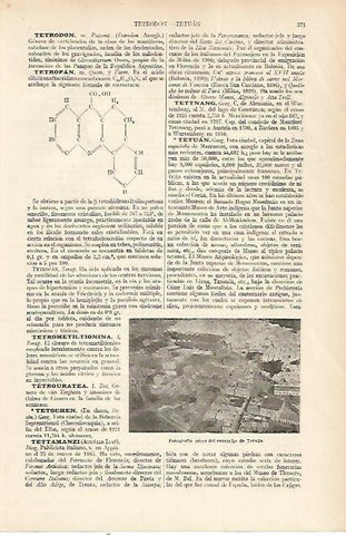 LAMINA ESPASA 22393: Vista aerea de Tetuan