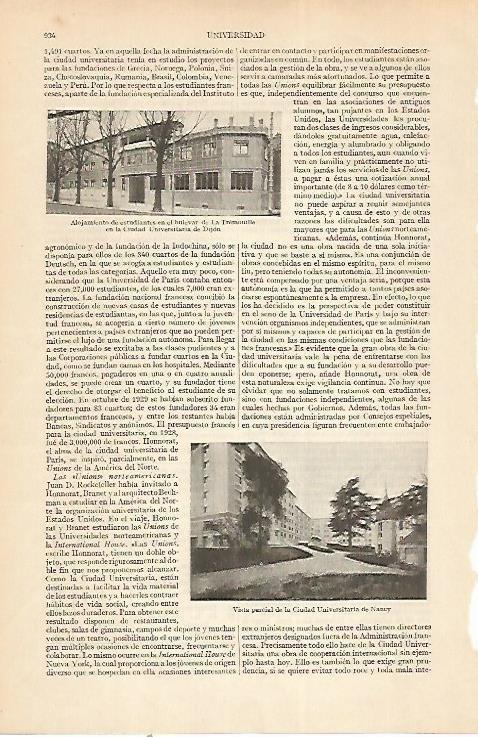 LAMINA ESPASA 22430: Ciudad Universitaria de Dijon