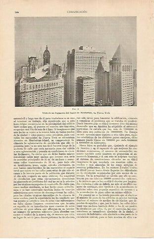 LAMINA ESPASA 22435: Vista de Manhattan en Nueva York