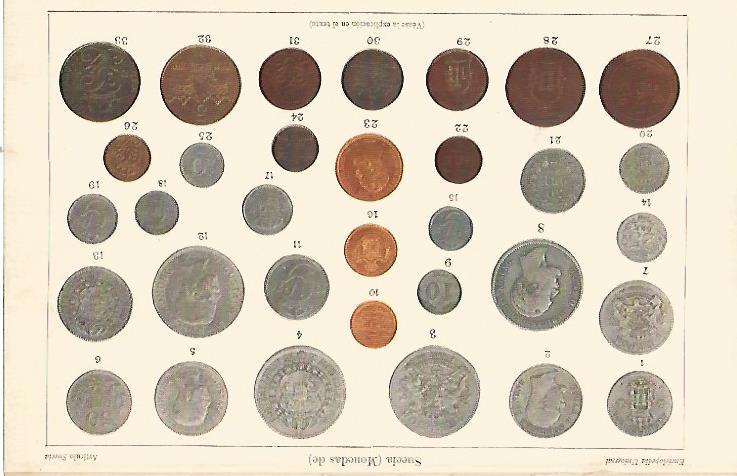 LAMINA ESPASA 22529: Monedas de Suecia
