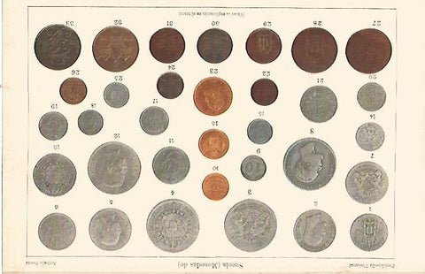 LAMINA ESPASA 22529: Monedas de Suecia