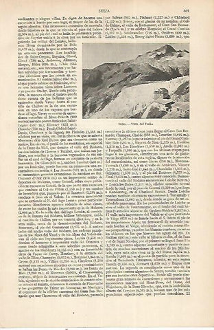 LAMINA ESPASA 22555: Vista del Furka Suiza
