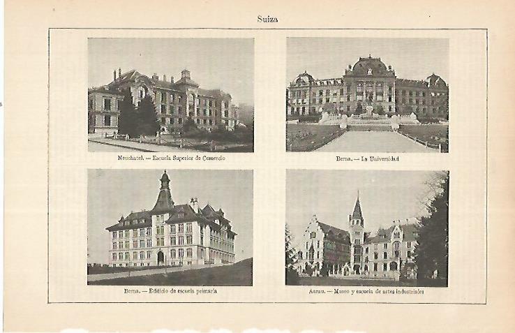 LAMINA ESPASA 22558: Ciudades de Suiza