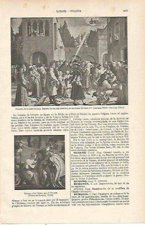 LAMINA ESPASA 22596: Historia de la casta Susana