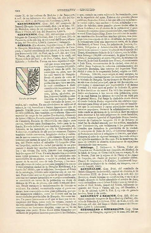 LAMINA ESPASA 22617: Escudo de Szeged Hungria