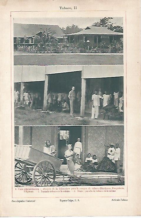 LAMINA ESPASA 22629: Tabacalera de Filipinas