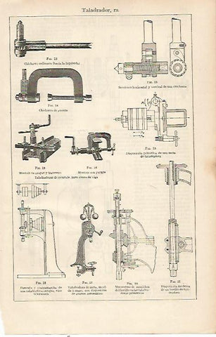 LAMINA ESPASA 22674: Taladradoras de montaje
