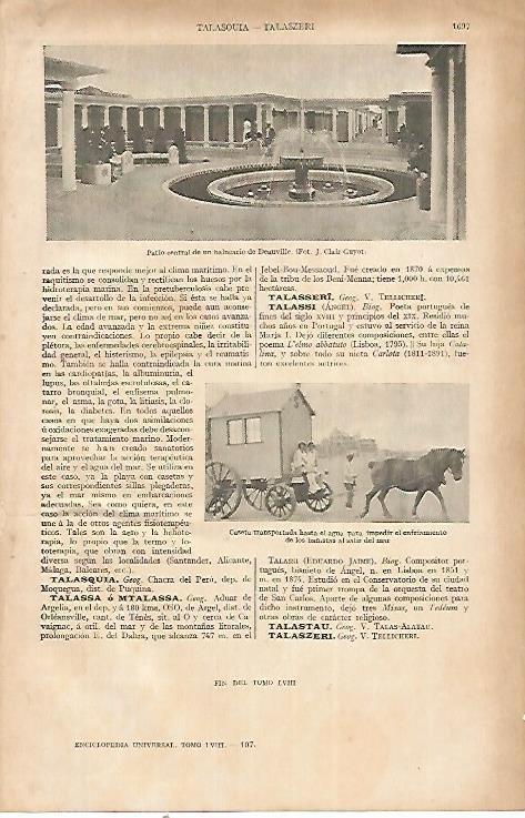 LAMINA ESPASA 22682: Balneario de Deauville