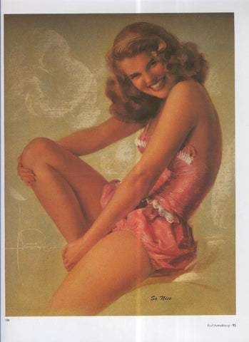 Pin Up lamina 032: Rolf Armstrong