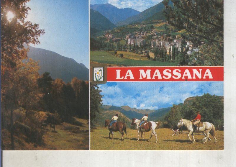 Postal 014075: Vistas de  La Massana en Andorra
