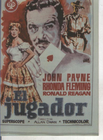 Foto cine 206: El jugador (John Payne-Ronald Reagan)