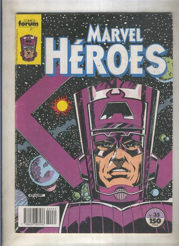 Marvel Heroes numero 35: Galactus (numerado 2 en trasera)