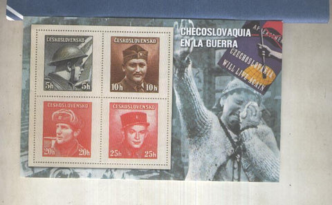 Sellos del mundo modelo 18: Checoslovaquia en guerra
