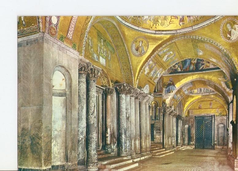 Postal 021566 : Atrio. Basilica de S. Marco - Venezia