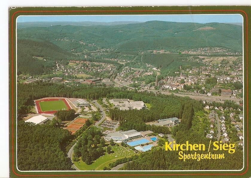 Postal 025497 : Kirchen / Sieg. Sportzentrum